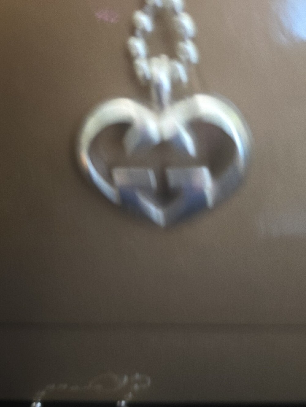 Gucci Silver Interlocking G Pendant Necklace - Picture 5 of 7